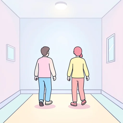 すれちがい - Diccionario ilustrado