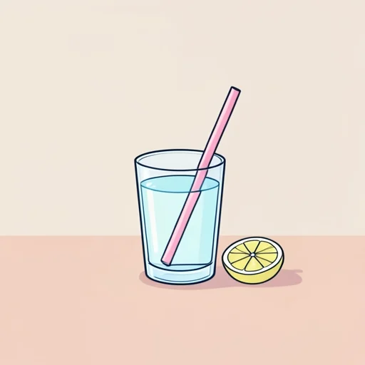 ストロー - Diccionario ilustrado