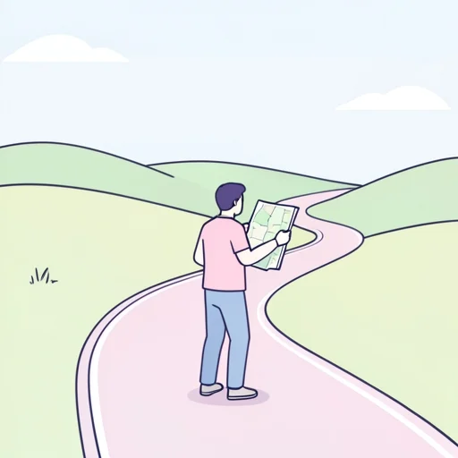 辿る - Illustrated Dictionary