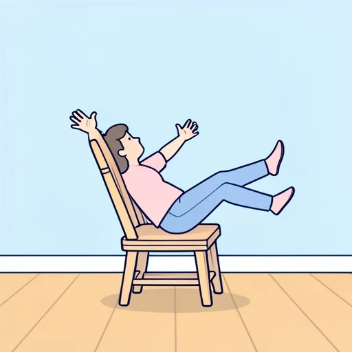 倒れる - 그림 사전
