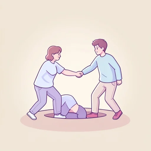 助かる - イラスト辞典