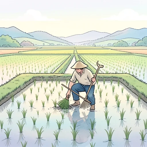 田植え - Dicionário ilustrado