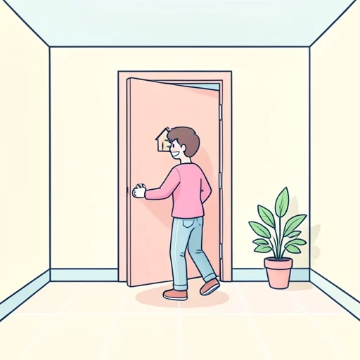 訪ねる - 그림 사전