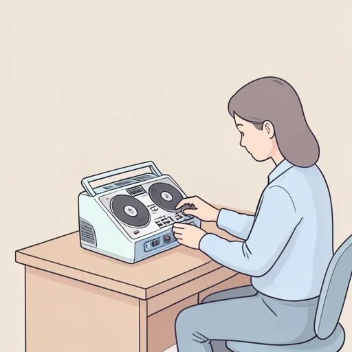 テープレコーダー - 그림 사전
