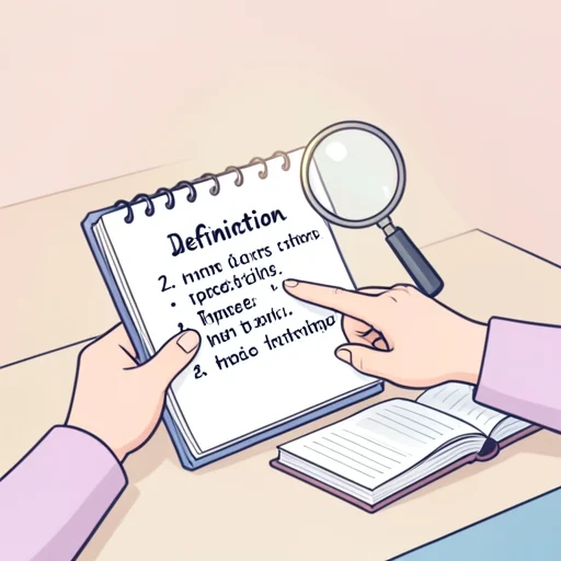 定義 - Illustrated Dictionary