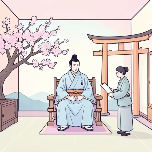 天皇 - Illustrated Dictionary