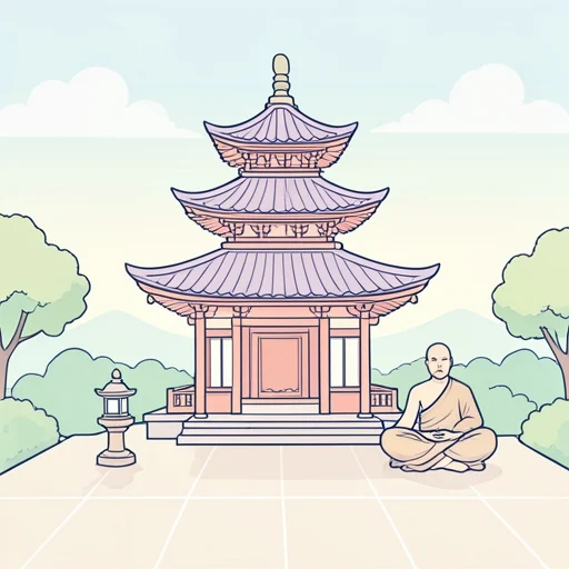 寺 - Illustrated Dictionary
