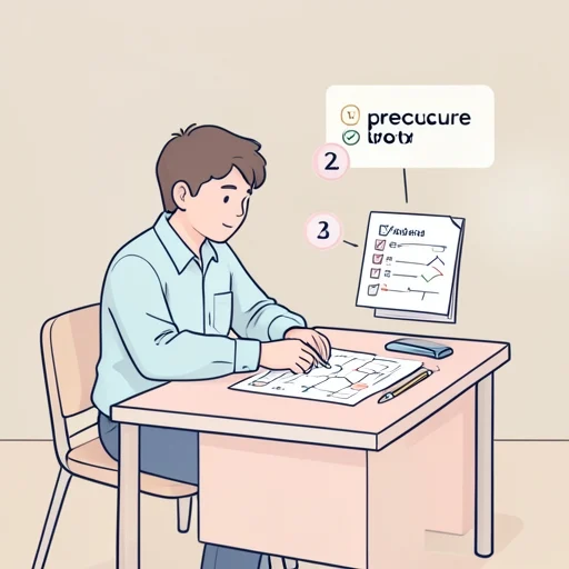 手続き - Illustrated Dictionary