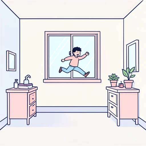 飛び出す - Dicionário ilustrado