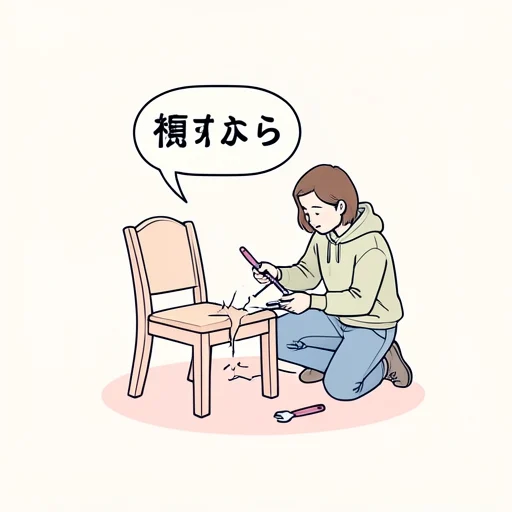 留まる - 그림 사전