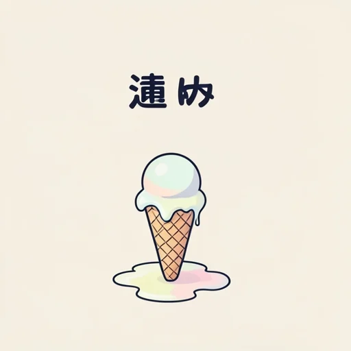 溶ける - Từ điển minh họa