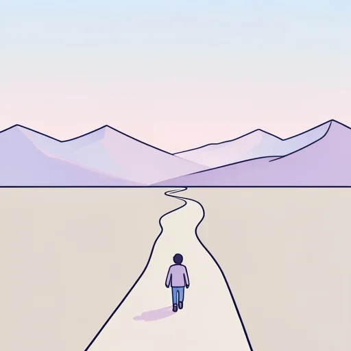 遠ざかる - พจนานุกรมภาพ