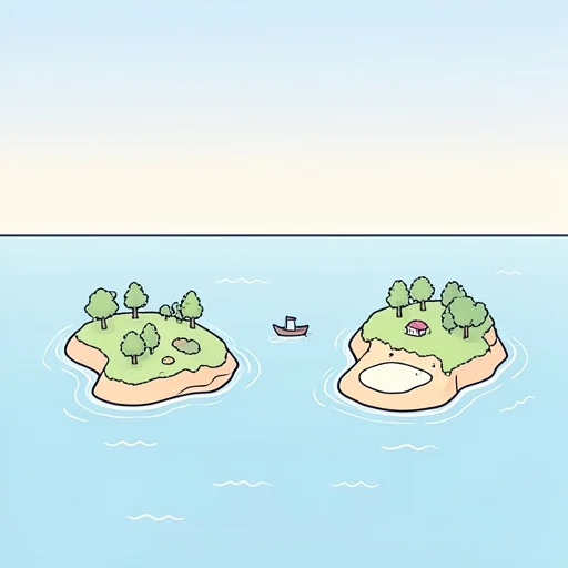 ～島 - 그림 사전