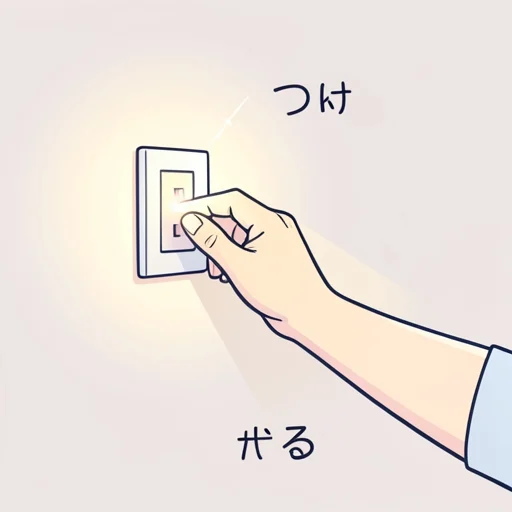 つける - Dicionário ilustrado