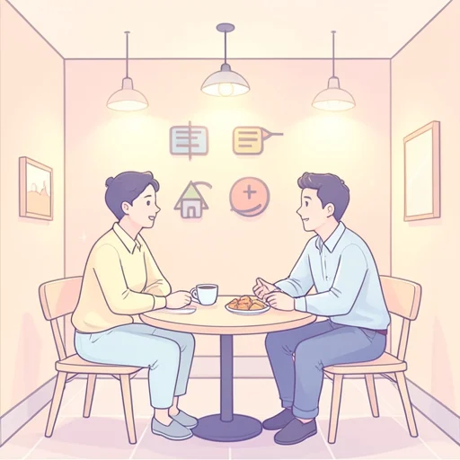 付き合い - Bildwörterbuch