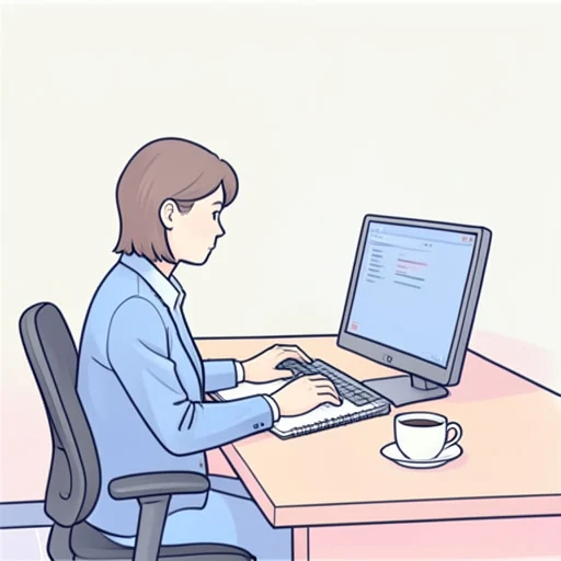 勤める - Illustrated Dictionary