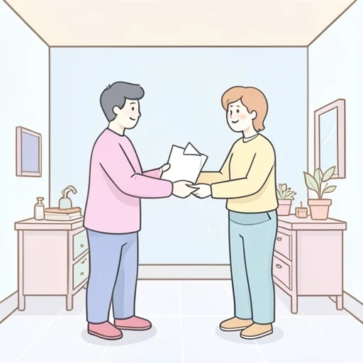 受け取る - Illustrated Dictionary