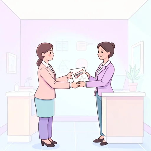 受け付ける - イラスト辞典