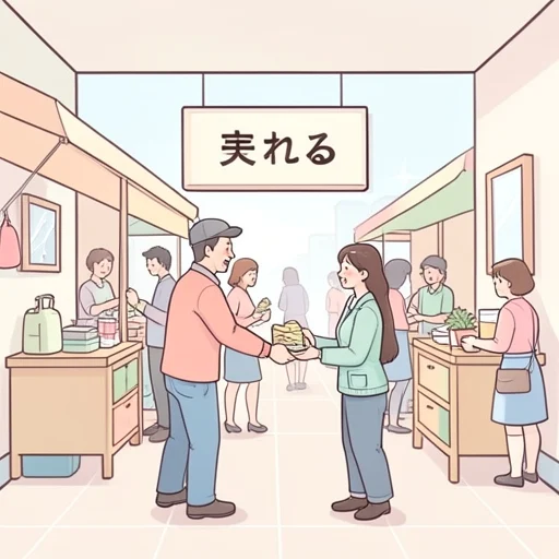 売れる - พจนานุกรมภาพ