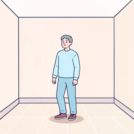 うろうろ - Diccionario ilustrado