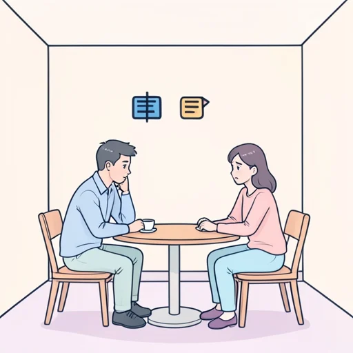 浮気 - イラスト辞典