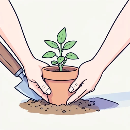 植わる - 그림 사전