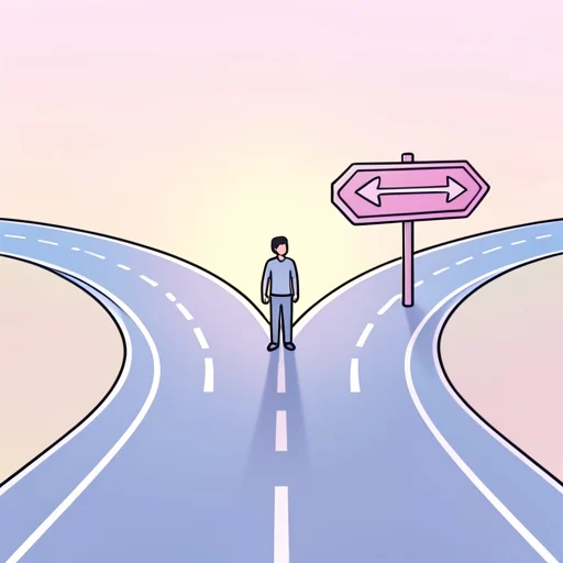 分かれる - Dicionário ilustrado