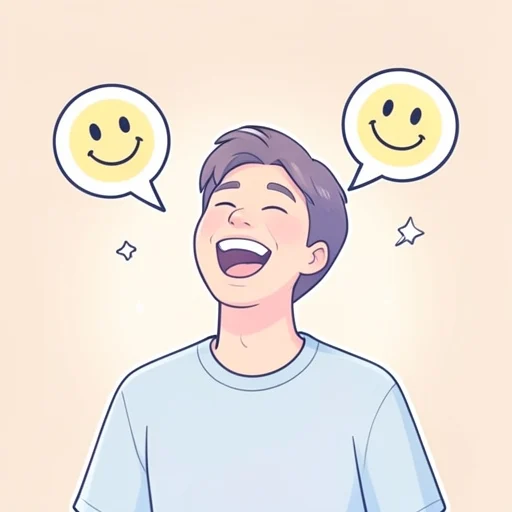 笑う - Dictionnaire illustré