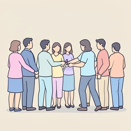 割込む - イラスト辞典