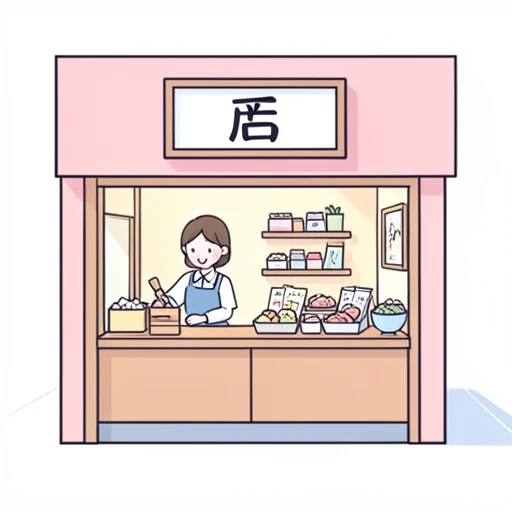 ～屋 - Illustrated Dictionary