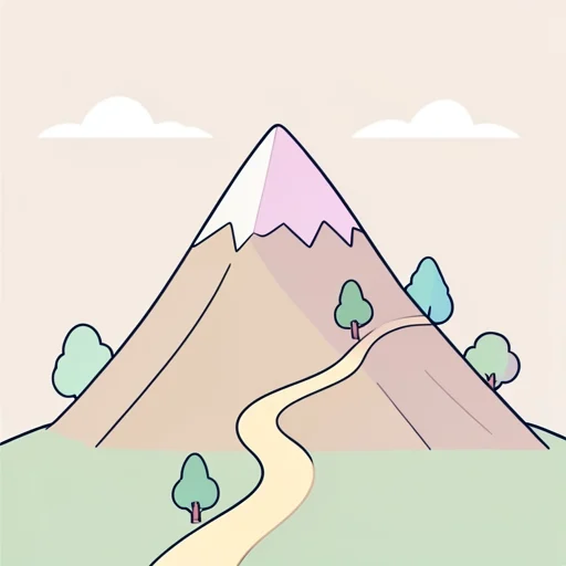 山 - Illustrated Dictionary