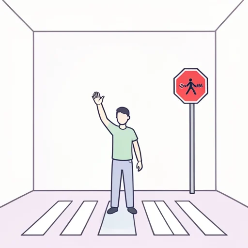 止む - Illustrated Dictionary