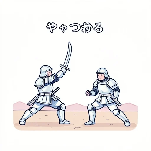 やっつける - Diccionario ilustrado