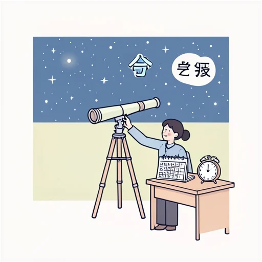 予期 - พจนานุกรมภาพ