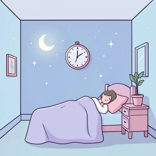 夜中 - Bildwörterbuch