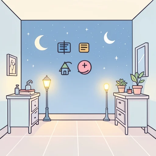 夜 - Illustrated Dictionary