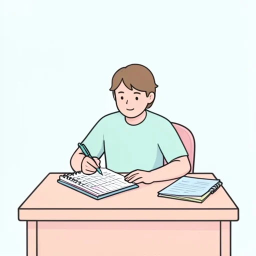 予定 - Illustrated Dictionary