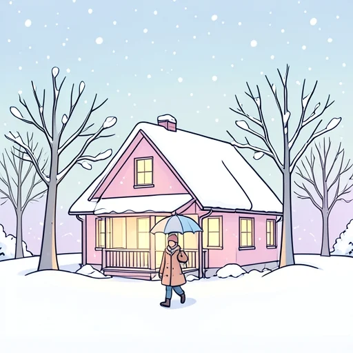 雪 - Dictionnaire illustré